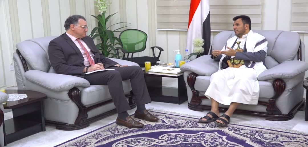 وزير الصحة يلتقي ممثل منظمة الصحة العالمية