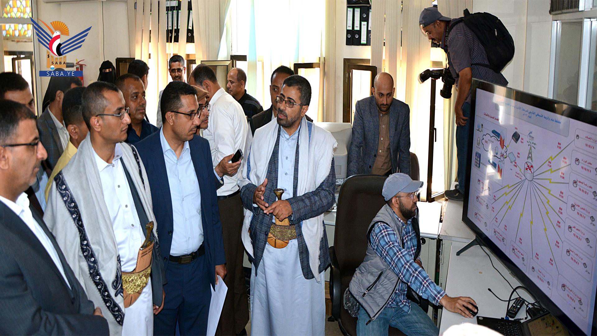 تدشين مشروع الربط الشبكي وتقييم نظم المعلومات بوزارة الخدمة المدنية
