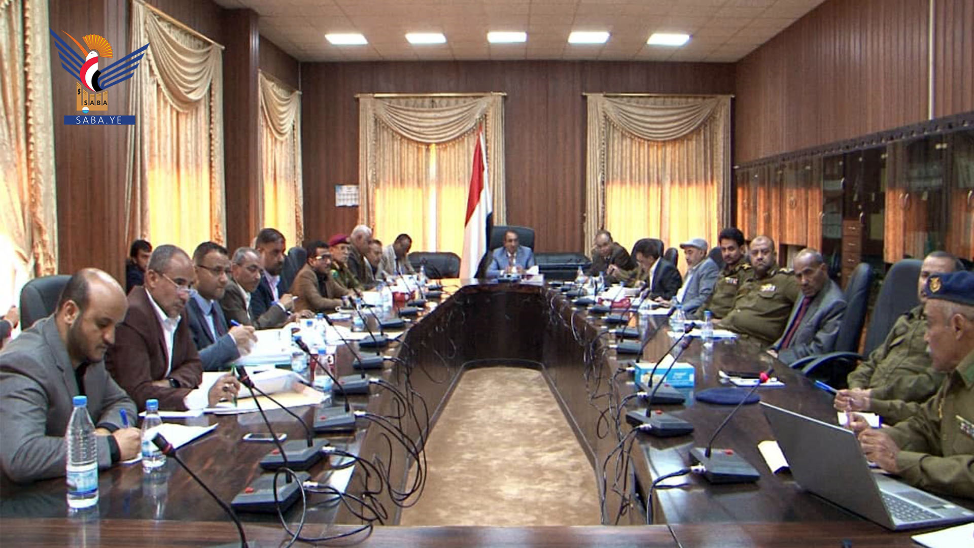 اجتماع للجنة المكلفة بتنفيذ مصفوفة مكافحة المخدرات برئاسة الفريق الرويشان