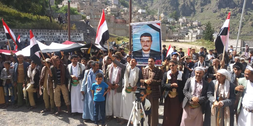 حفل خطابي في مناخة بصنعاء بالعيد السادس لثورة 21 سبتمبر