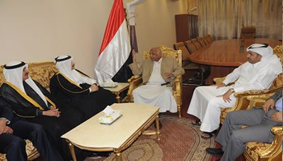 رئيس الوزراء يستقبل وفد قطري برئاسة المحمود