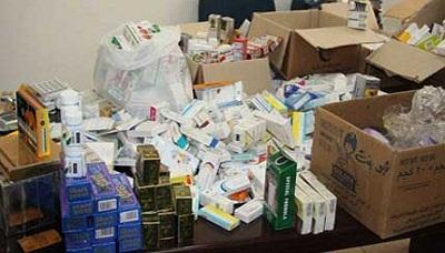 الجمارك تكشف عن شبكة منظمة لتهريب الأدوية إلى اليمن