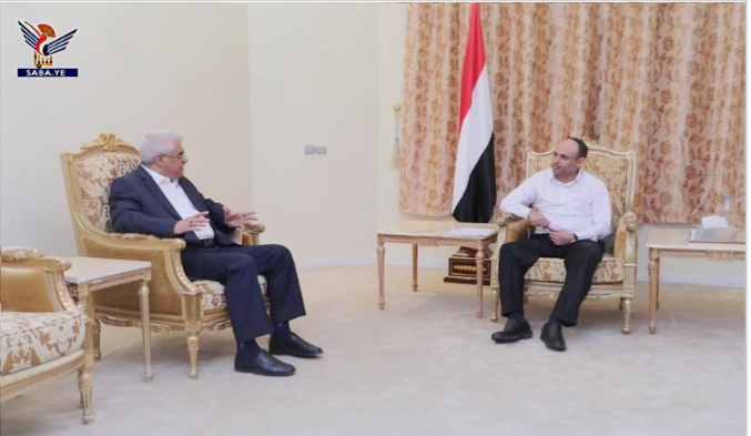 الرئيس المشاط يلتقي وزير العدل التقى فخامة المشير الركن مهدي المشاط رئيس المجلس السياسي الأعلى اليوم، وزير العدل القاضي نبيل ناصر العزاني.