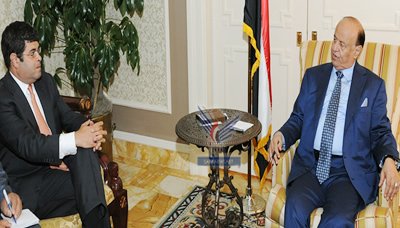 رئيس الجمهورية يلتقي النائب الأول لوزير الخزانة الأمريكية ويبحث معه عدد من المواضيع الاقتصادية
