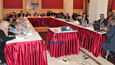 صياغة الدستور تقيم مستوى إنجاز المجموعات وآليات إقرار الصياغات الأولية