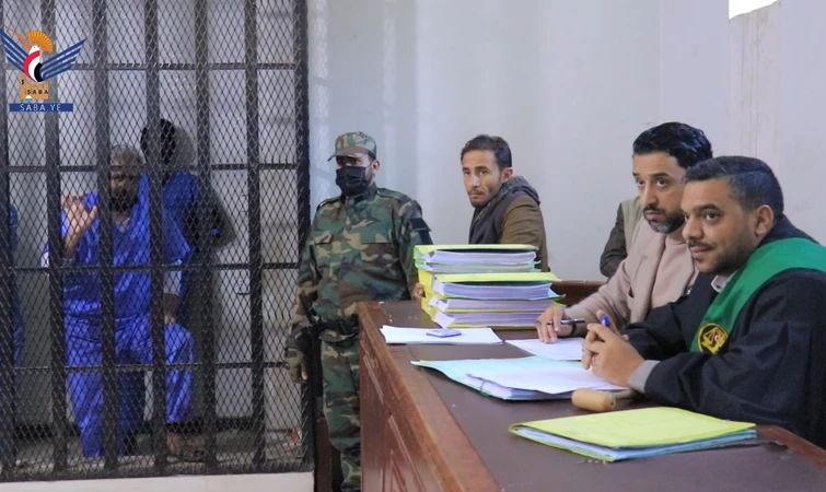 المحكمة الجزائية بأمانة العاصمة تستعرض أدلة الإثبات في قضية التخابر مع العدو الأمريكي