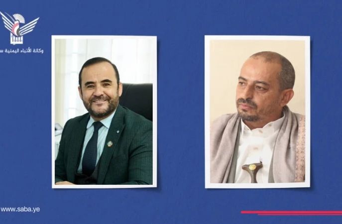 نائب وزير الخارجية ورئيس بعثة المنظمة الدولية للهجرة يبحثان التعاون المشترك