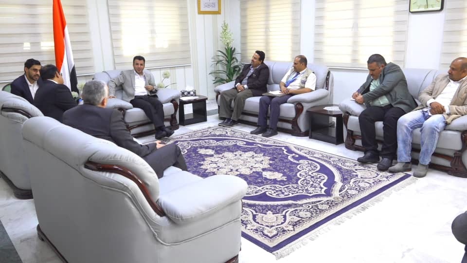 وزير الصحة يلتقي مدير برنامج الأمم المتحدة لخدمات المشاريع