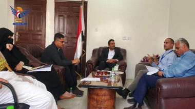 الديلمي يلتقي ممثل المفوضية السامية لحقوق الإنسان في اليمن