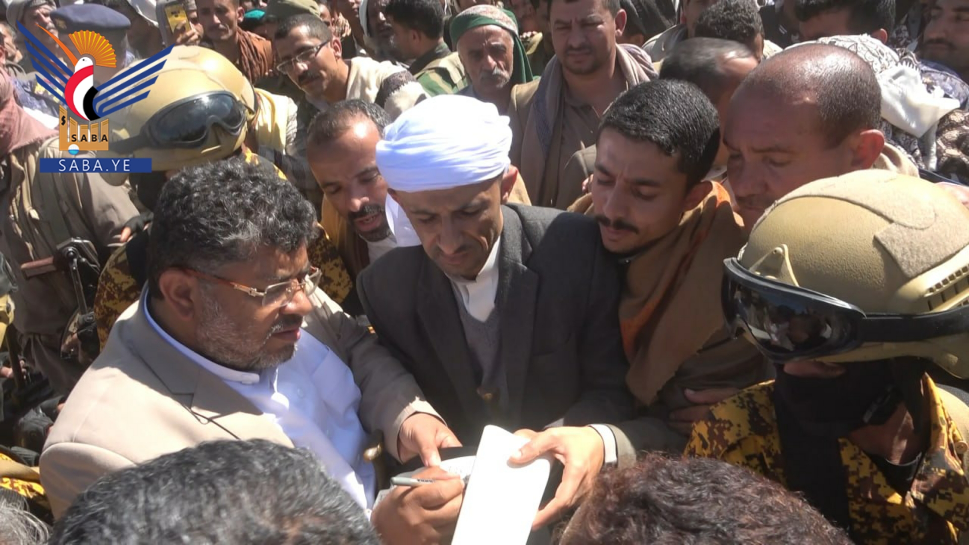 محمد علي الحوثي يشرف على إنها قضية قتل بين مديريتي عتمة والمنار بذمار